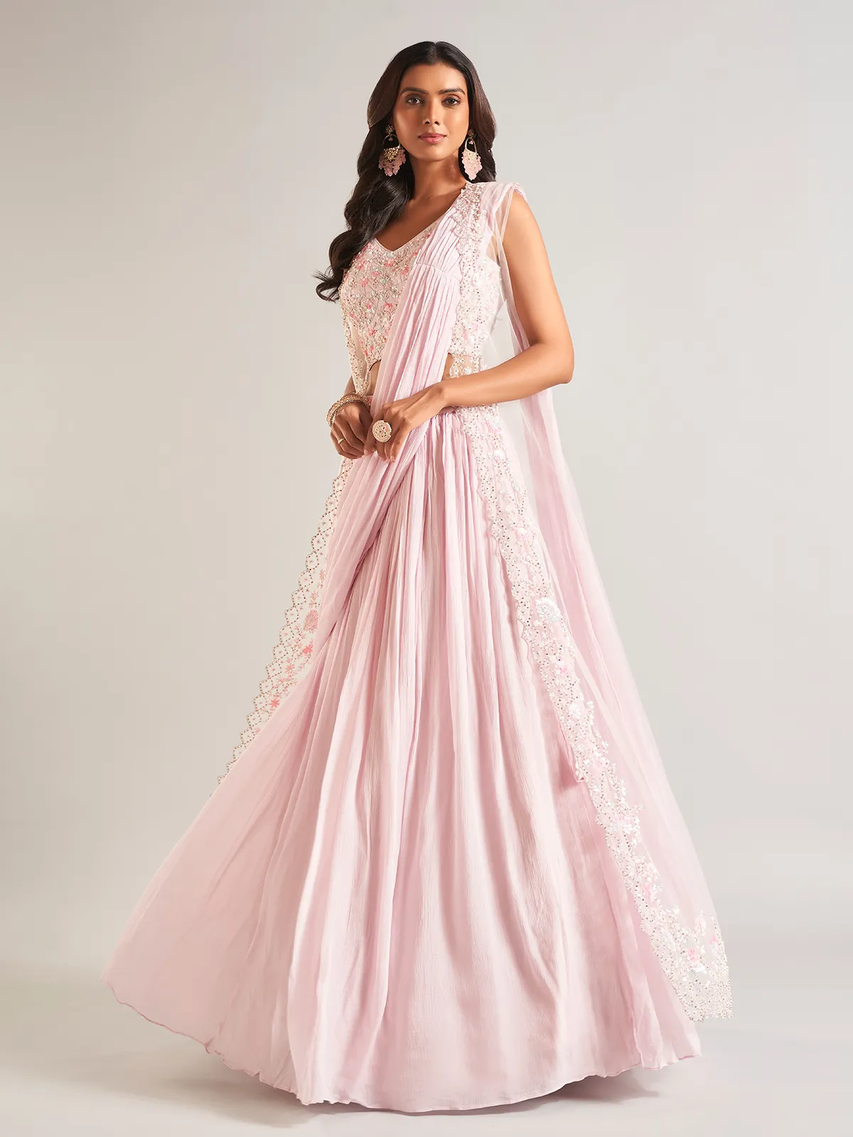 Elegant Embroidery Lehenga